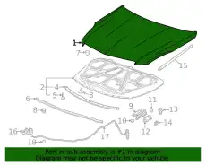 HOOD 84015798 GM