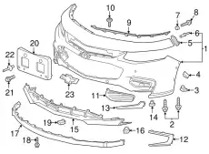 FASCIA 84042378 GM