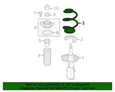 F-SPRING 84043327 GM