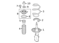 F-SPRING 84043327 GM