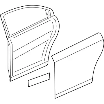 DOOR 84052334 GM