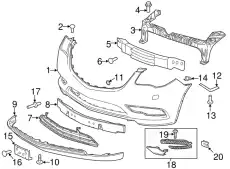 FASCIA 84055839 GM