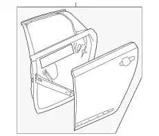 DOOR 84074987 GM