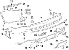 F-MOLDING 84117674 GM