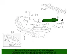 F-FASCIA 84119761 GM