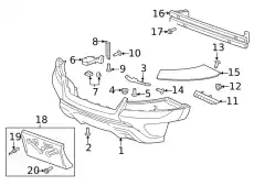 F-FASCIA 84119761 GM