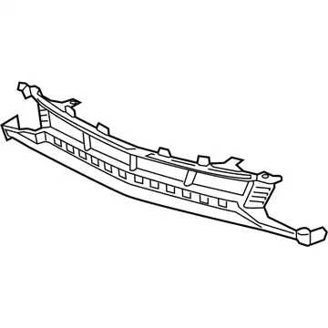Решетка бампера GM 84129372