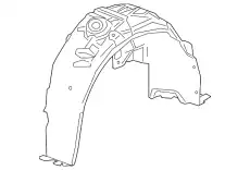 Подкрылок GM 84156930