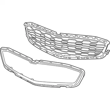 GRILLE 84159846 GM