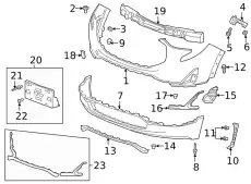 84165545 F-MOLDING GM