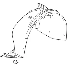 Подкрылок GM 84182806