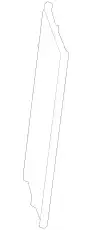 Решетка радиатора GM 84186093