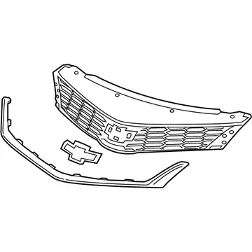 GRILLE 84189617 GM