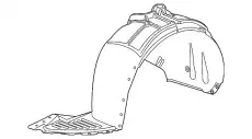 Подкрылок GM 84204442