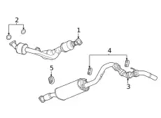 F-MUFFLER 84229609 GM