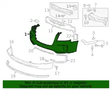 FASCIA 84243274 GM
