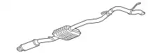 F-MUFFLER 84276457 GM