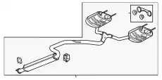 F-MUFFLER 84282476 GM