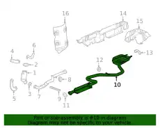 F-MUFFLER 84283172 GM