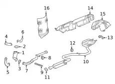 F-MUFFLER 84283172 GM
