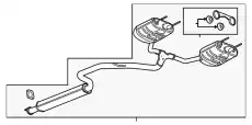 F-MUFFLER 84289386 GM