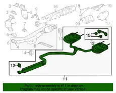 F-MUFFLER 84289386 GM