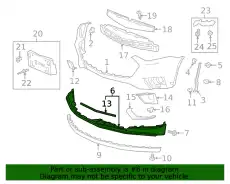 F-FASCIA 84294628 GM