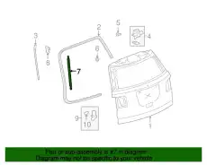 Амортизатор (упор) багажника GM 84298332