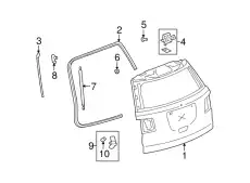 Амортизатор (упор) багажника GM 84298332