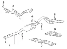 F-MUFFLER 84308118 GM