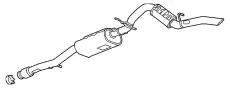 F-MUFFLER 84308120 GM