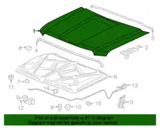 HOOD 84348415 GM