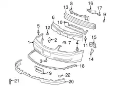 FASCIA 88954941 GM