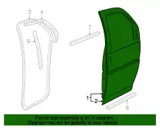 DOOR 88980849 GM