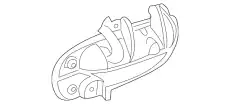 Ручка двери GM 88981048