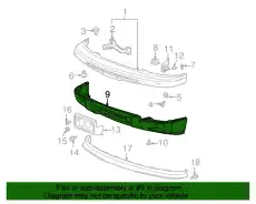 FASCIA 88981086 GM