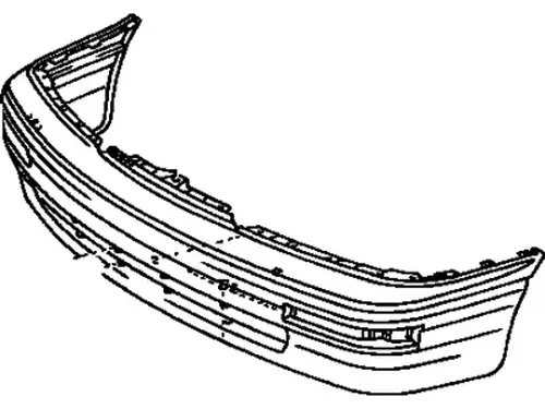 передний бампер 52119AC900 TOYOTA / LEXUS