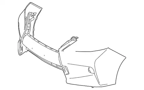 передний бампер 521194D908 TOYOTA / LEXUS