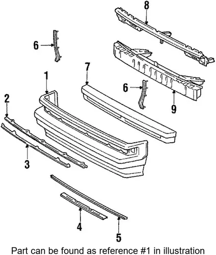 передний бампер 5211914905 TOYOTA / LEXUS