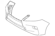 передний бампер 521194D901 TOYOTA / LEXUS
