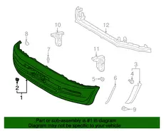 передний бампер 5211942998 TOYOTA / LEXUS