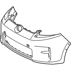 передний бампер 5211912959 TOYOTA / LEXUS