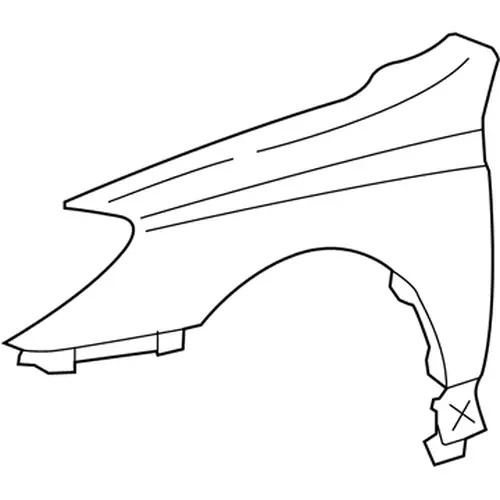 Крыло TOYOTA / LEXUS 53801AA040
