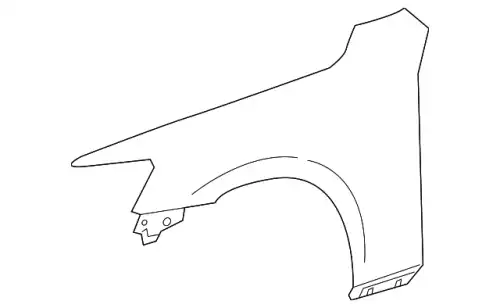 Крыло TOYOTA / LEXUS 5380153180