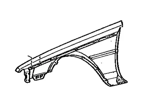 Крыло TOYOTA / LEXUS 538011A770