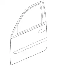 DOOR 89022640 GM