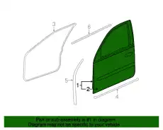 DOOR 89022640 GM