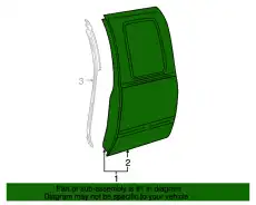 DOOR 89024759 GM