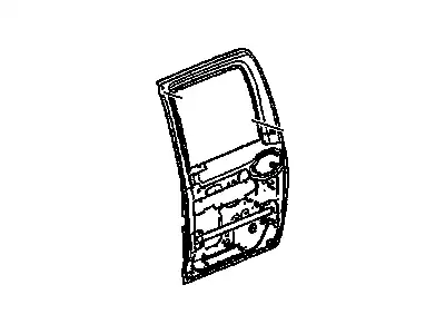 DOOR 89025529 GM