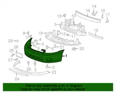 FASCIA 89025784 GM
